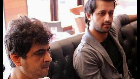 Dr Palash Sen with Atif Aslam