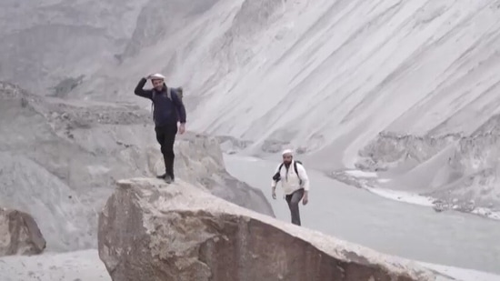 A glimpse of a site in Pakistan as seen in Expedition Borderlands with Levison Wood and Ash Bhardwaj.