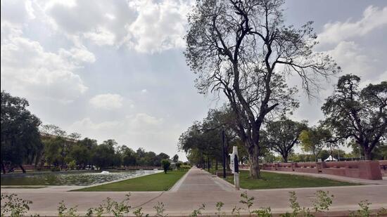 The Central Vista Avenue near the India Gate lawns. (Hindustan Times) The Central Vista Avenue near the India Gate lawns. (Hindustan Times)