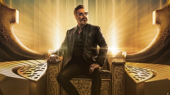 Ajay Devgn's look from his upcoming film Thank God.