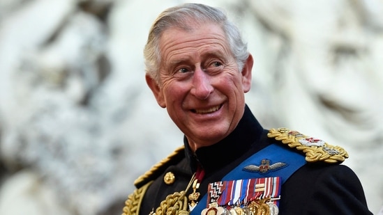 Britain's new king Charles III. (Photo by TOBY MELVILLE/POOL/AFP)