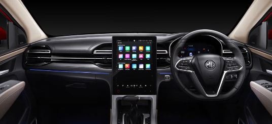 The infotainment system will be supported by MG's next-gen i-SMART technology, wireless Android Auto and Apple CarPlay.