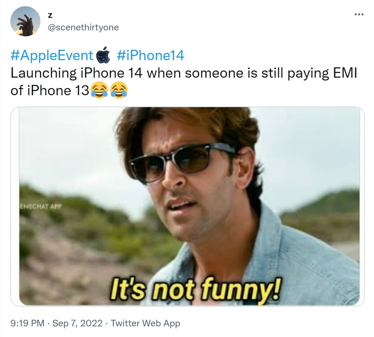 iPhone 14 series launch by Apple sparks hilarious meme fest on