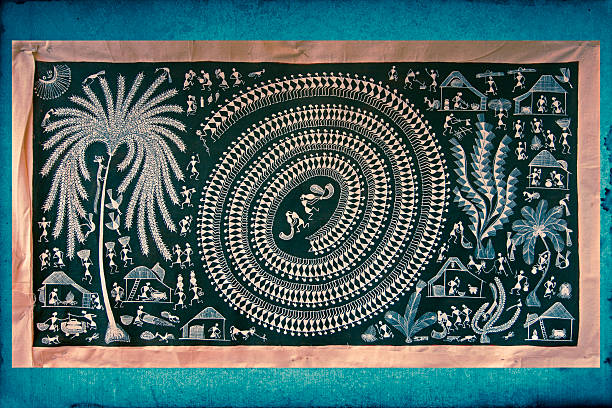 It is one of India's oldest forms of art. It originated from the Warli tribes of India's Western Ghat.(istockphoto)