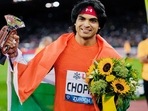 Olympian Javelin thrower Neeraj Chopra becomes the first-ever Indian to win the Diamond League trophy (Neeraj Chopra Twitter) Olympian Javelin thrower Neeraj Chopra becomes the first-ever Indian to win the Diamond League trophy (Neeraj Chopra Twitter)