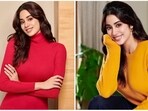 Janhvi Kapoor's latest photoshoot for an international garments brand famous for their winterwear features her in their comfy, simple and stylish knitwear from their fall collection. (Instagram/@janhvikapoor)