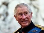 King Charles III: Britain's Prince Charles attends a reception.