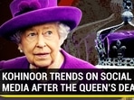 KOHINOOR TRENDS ON SOCIAL MEDIA AFTER THE QUEEN'S DEATH KOHINOOR TRENDS ON SOCIAL MEDIA AFTER THE QUEEN'S DEATH