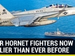 SUPER HORNET FIGHTERS NOW DEADLIER THAN EVER BEFORE SUPER HORNET FIGHTERS NOW DEADLIER THAN EVER BEFORE