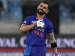 India's match against Afghanistan, saw Virat Kohli hitting his 71st century, an international hundred after more than 1000 days.(AP) India's match against Afghanistan, saw Virat Kohli hitting his 71st century, an international hundred after more than 1000 days.(AP)