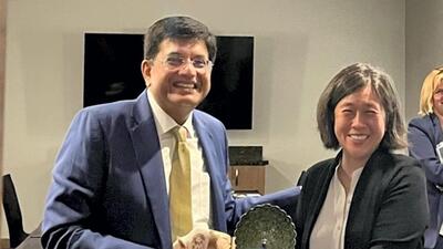 India and the US have agreed to work together, says Union commerce minister Piyush Goyal. (PTI) India and the US have agreed to work together, says Union commerce minister Piyush Goyal. (PTI)