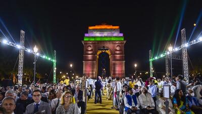 Our colonial legacy cannot be a millstone around our neck. The soul of a civilization lies in its architecture. The redeveloped Kartavya Path will bridge the historical past and the dynamic present. It will infuse harmony and balance by embracing the future, says Amitabh Kant (PTI) Our colonial legacy cannot be a millstone around our neck. The soul of a civilization lies in its architecture. The redeveloped Kartavya Path will bridge the historical past and the dynamic present. It will infuse harmony and balance by embracing the future, says Amitabh Kant (PTI)
