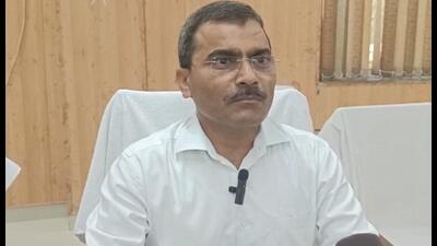 Hamirpur district magistrate Chandra Bhushan Tripathi . (Sourced) Hamirpur district magistrate Chandra Bhushan Tripathi . (Sourced)