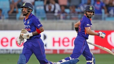 India's KL Rahul and Virat Kohli (ICC Twitter) India's KL Rahul and Virat Kohli (ICC Twitter)