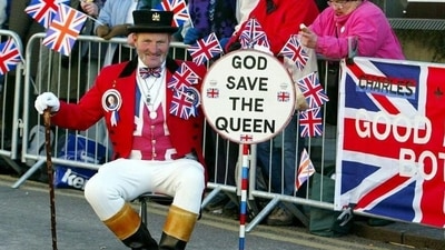 The line 'God save the Queen' is particularly iconic (Andrew Parsons/EPA/dpa/picture alliance) The line 'God save the Queen' is particularly iconic (Andrew Parsons/EPA/dpa/picture alliance)