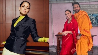 Kangana Ranaut compliments Ankita Lokhande's husband Vicky Jain. Kangana Ranaut compliments Ankita Lokhande's husband Vicky Jain.