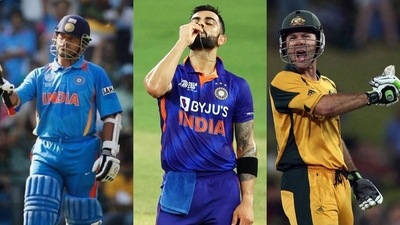Sachin Tendulkar; Virat Kohli; Ricky Ponting