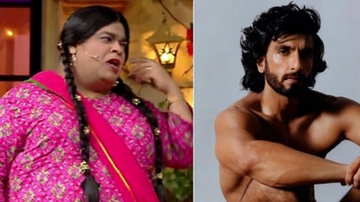 Kiku Sharda pulls a joke at Ranveer Singh's nude photoshoot.