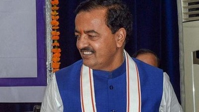Uttar Pradesh deputy chief minister Keshav Prasad Maurya. (HT file)