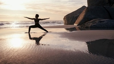 Physical activities, such as yoga, running, walking or any other form of exercises helps in energising the body and making it look younger and fresher. (Unsplash)