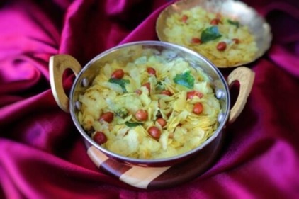 Dry poha recipe (istockphoto) Dry poha recipe (istockphoto)