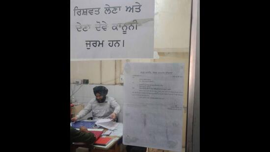 The matter came to light after a hoarding was installed outside the Mother and Child Hospital stating “videography and photos on the hospital premises are strictly prohibited.” The premises of the Mother and Child Hospital also consist of offices of SMO and other health department officials. (Harvinder Singh/HT)