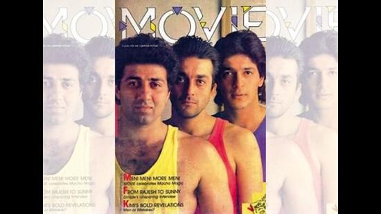 Sunny Deol, Sanjay Dutt and last-minute addition Chunky Pandey Sunny Deol, Sanjay Dutt and last-minute addition Chunky Pandey