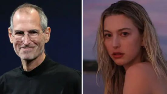 Steve and Eve Jobs