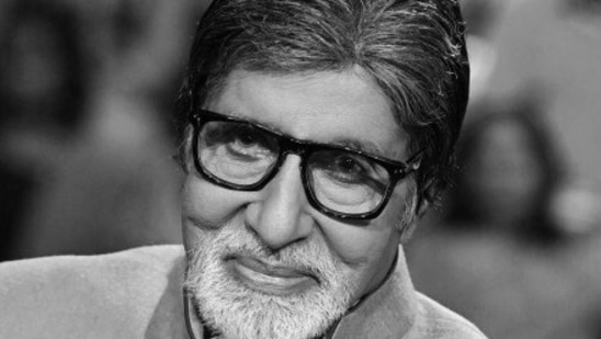 Amitabh Bachchan on the sets of KBC 14. Amitabh Bachchan on the sets of KBC 14.