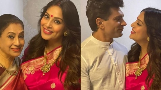 Bipasha Basu celebrated Shaad ceremony on Thursday. Bipasha Basu celebrated Shaad ceremony on Thursday.