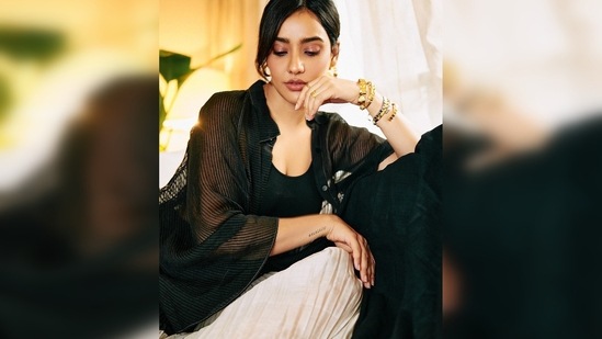 Neha Sharma shared a post with four images in it and wrote, "Another day, another slay…."(Instagram/@nehasharmaofficial)