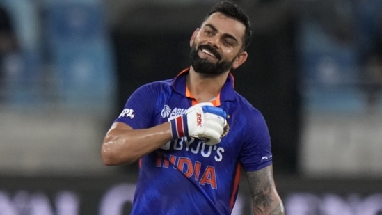 India's match against Afghanistan, saw Virat Kohli hitting his 71st century, an international hundred after more than 1000 days.(AP) India's match against Afghanistan, saw Virat Kohli hitting his 71st century, an international hundred after more than 1000 days.(AP)