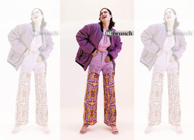 This shade suits anybody irrespective of gender, colour, shape or size; Crop top and shorts by Freakins; Pants by Kanika Goyal; Shoes by Aldo; Shades by Rosvin Bugs; Jacket by Kanika Goyal Label (Vidushi Gupta)
