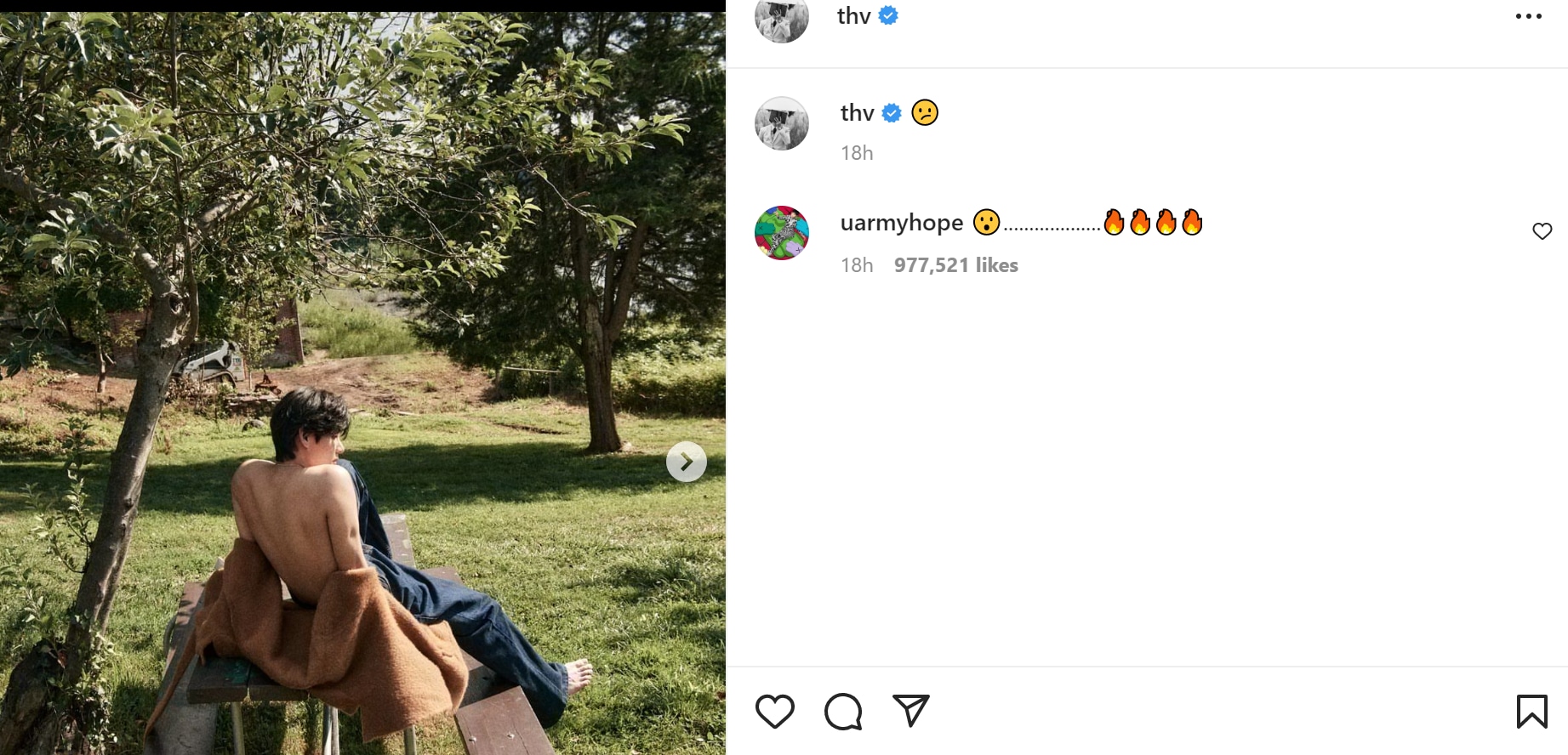 BTS’ V posts shirtless pictures on Instagram, leaves J-Hope surprised ...