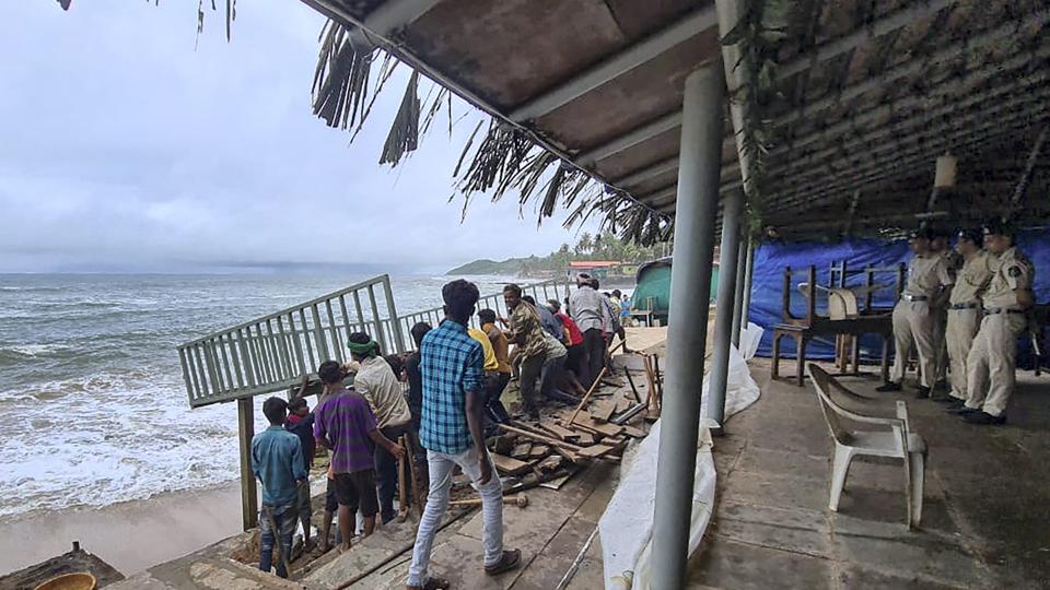 The Supreme Court had earlier stayed the demolition of a part of Goa’s Curlies restaurant. (PTI) The Supreme Court had earlier stayed the demolition of a part of Goa’s Curlies restaurant. (PTI)