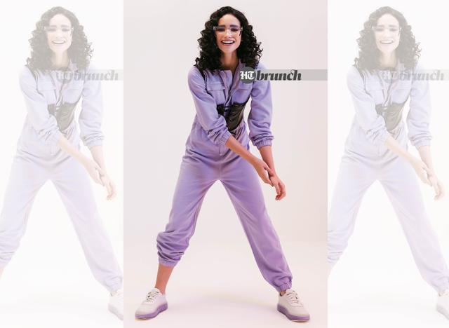 Team it with vibrant hues like orange, pink, green and yellow to create fun, trendy looks; Jumpsuit by Freakins; Corset by Lea Clothing; Shoes by Charles & Keith; Shades by Rosvin Bugs (Vidushi Gupta)