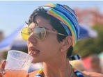 Mandira Bedi is ‘back to the basics’ with headstand | Watch