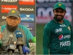 Saqlain Mushtaq and Babar Azam(Twitter | AP) Saqlain Mushtaq and Babar Azam(Twitter | AP)