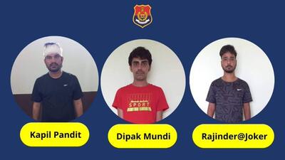 The sixth and last shooter allegedly involved in singer Sidhu Moose Wala’s murder was arrested from the West Bengal-Nepal border on Saturday, Punjab Police said. He was caught along with his two aides after evading arrest for over 100 days. (Punjab DGP/ Twitter) The sixth and last shooter allegedly involved in singer Sidhu Moose Wala’s murder was arrested from the West Bengal-Nepal border on Saturday, Punjab Police said. He was caught along with his two aides after evading arrest for over 100 days. (Punjab DGP/ Twitter)