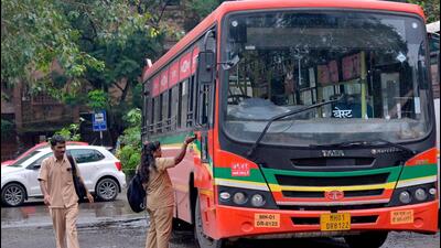 Haryana Vidhan Sabha speaker Gian Chand Gupta on Saturday flagged off a new bus service from Panchkula to Narnaul. (AFP)