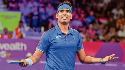 Table Tennis ace Sharath Kamal Achanta won four medals for the country at the Commonwealth Games in Birmingham Table Tennis ace Sharath Kamal Achanta won four medals for the country at the Commonwealth Games in Birmingham