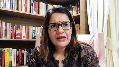 Priyanka Chaturvedi commented on the debate over Rahul Gandhi's Burberry t-shirt. (ANI) Priyanka Chaturvedi commented on the debate over Rahul Gandhi's Burberry t-shirt. (ANI)