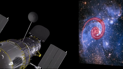 The precise observations became possible only because of Hubble’s superb resolution and high sensitivity. illustration (illustration/screengrab _Nasa video) The precise observations became possible only because of Hubble’s superb resolution and high sensitivity. illustration (illustration/screengrab _Nasa video)