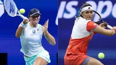 Iga Swiatek will take on Ons Jabeur in the women's singles final of the ongoing US Open 2022. (AFP)