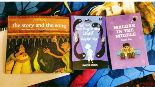 Give up the Marie Kondo in you, and let books lie around, in easy reach of your child. Give up the Marie Kondo in you, and let books lie around, in easy reach of your child. 
