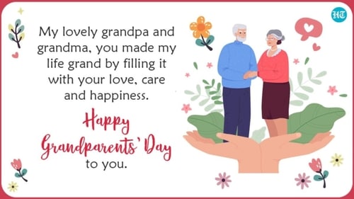 These special wishes with make your grandparents' day. (HT Photo) These special wishes with make your grandparents' day. (HT Photo)