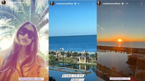 Malaika Arora shared new holiday pics from Georgia.&nbsp;
