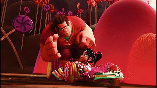 In the film Wreck-It Ralph (2012), a videogame villain realises there are other lives he could lead, and breaks out of his game to find a place for himself in another game world. In the film Wreck-It Ralph (2012), a videogame villain realises there are other lives he could lead, and breaks out of his game to find a place for himself in another game world.