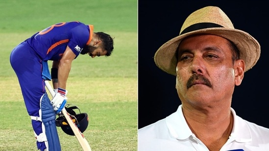 Virat Kohli and Ravi Shastri Virat Kohli and Ravi Shastri