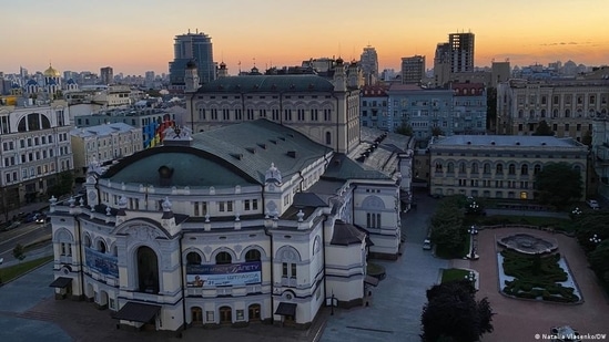Does tourism in Kyiv, Ukraine's capital, exist in times of war? (Natalia Vlasenko/DW )